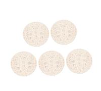 NIYANGLE 5pezzi Spugne Esfolianti Luffa Naturale Pads Per Doccia e Per Rigenerare La e Rimuovere Impurità