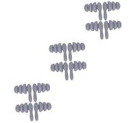 NIYANGLE 6 Paia Tappi Per Le Orecchie Con Cancellazione Del Rumore Auricolari in Silicone Riutilizzabili Tappi Per Le Orecchie Riutilizzabili Udito Viaggiare Motociclo Impermeabile