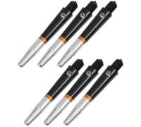 NIYANGLE 6 Pezzi Alberi per Freccette in Alluminio e Nylon Resistenti, Aste Sostituibili Standard per Accessori Giocattolo, per Allenamento e Miglioramento della Presa