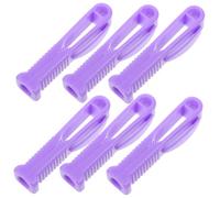 NIYANGLE 6 pezzi Apribottiglie per Fiale in Plastica Apri Ampolle Ergonomico con Design Scanalature Antiscivolo Accessorio Infermieristico Resistente per Uso Ospedaliero