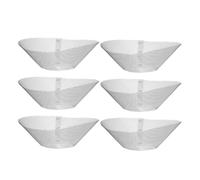 NIYANGLE 6 Pezzi Filtro Antigrasso in Ferro a Forma di Ciotola per Cappa da Cucina, Resistente al Calore e Facile da Rimuovere, per Filtri Olio e Filtri per Cappe