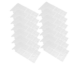 NIYANGLE 60 Pz Organizzatore Della Barba Raccoglitore Di Rasatura Cacciatore Di Barba Bavaglino Taglia Barba Fodere Cattura Barba Usa e Getta Mantello Da Barba Uomo Pe Domestico Rasoio