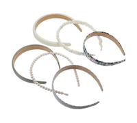 NIYANGLE 6pezzi Fascia per Capelli da Donna Fasce Decorative in Morbido Design Delicato per Accessori Estetici Adatto per Spiagge Feste e Viaggi