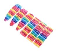 NIYANGLE 6pezzi Fermagli Per Paillettes Forcine Alla Moda Clip Scatto Laterale Per Ragazze e Donne Materia Resistente Design Per Viaggi e Uscite