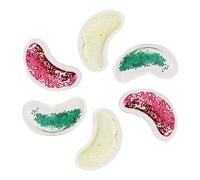 NIYANGLE 6pezzi Gel Pads Rinfrescanti Per Occhi Patch Rilassanti Per Occhiaie e Borse Design Pratico e Sicuro Per Tutta La Famiglia Colori Vivaci