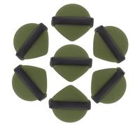 NIYANGLE 7pezzi Spugne Per Fondotinta in Polvere Piumini Per Trucco Bagnato Asciutto Strumenti Per Cosmetici Adatte Per Crema Correttore Cipria Illuminante Da Lavabili Sapone Delicato e Acq