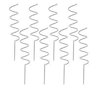 NIYANGLE 8 Pezzi Tutore a Spirale per Piante da Giardino in Ferro, Stabile | Esterno e Vaso, Facile da Inserire, Resistente All'usura, Adatto a Pianta e Dendrobium Officinale