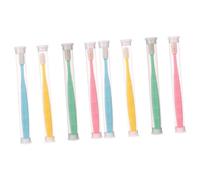 NIYANGLE 8 Pz Spazzolino Per Wangan Spazzolino Con Setole Extra - Amichevole Sensibile Micro- Manuale Conico Bambino Pp Così Morbido Prox