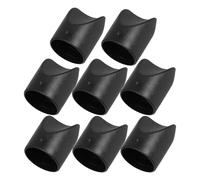 NIYANGLE 8 Tappi Stabilizzatori A V Per Sedie Pieghevoli Tappi Terminali In Plastica Nera Per Impieghi Gravosi Da 7/8 Pollici Tappi Di Stabilità Per Sedie Pieghevoli In Metallo E Imbottite