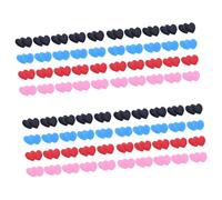 NIYANGLE 80 Paia Copertura Antiscivolo Per Occhiali Tappi Per Occhiali Fermo Per Gli Occhiali Fermo Per Occhiali Da Sole Occhiali Senza Gancio Templi Gel Di Silice Antipizzico Bambino