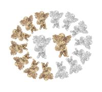 NIYANGLE 80pezzi Ciondoli Unghie Decorazioni Per Unghie Articoli Per Manicure Per Natale Matrimoni e Feste Facile Da Usare e Versatile Per Decorazioni