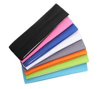 NIYANGLE 8pezzi Fasce Elastiche in Cotone Larghe Fasce Per Testa Per Esercizio Fisico e Yoga Antiscivolo Texture Colori Vivaci Adatte Per Adolescenti Ragazze Donne