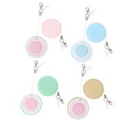 NIYANGLE 8pezzi Salviettine Pulenti Per Schermi Smartphone e Occhiali Con Portachiavi Design Macaron Facili Trasportare Per Touchscreen e Superfici Elettroniche