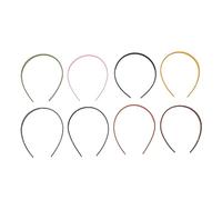 NIYANGLE 8Pezzi Stylish Girl Headbands With Teeth Acrylic Hairbands For Women Unique Skincare And Fashion Accessories