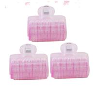 NIYANGLE 9 Pezzi Auto Adesivi per Strumenti per Styling e Parrucchieri Rosa per Danneggiati e Extension Facile Usare su Bagnati o Asciutti