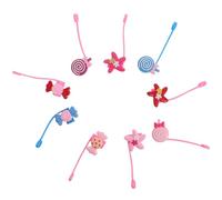 NIYANGLE 9 pezzi Tappi Cannucce in Silicone Riutilizzabili Adorabili per Feste Proteggi Cannucce da Sporco con Decorazioni Dolci e Stella Facili da Pulire e Portare per Party e Picnic