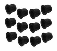 NIYANGLE Adattatori per Beccucci Dosatori per Liquori 12 Pezzi, Beccuccio di Precisione in Silicone per Bottiglie Collo Grande, Regolatore di Flusso Conico Antiperdita, Accessori per Bar