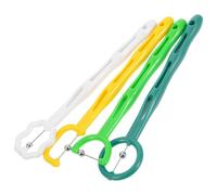 NIYANGLE Allenatore Muscolare Orale e Rinforzante Mascella 4 Pezzi Set in Materiale Plastico per Esercizi di Mobilità Linguale e Pronuncia Nel Linguaggio per Tutte le Età