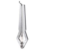 NIYANGLE Arpa a Mascella in Metallo Portatile 4,53" Strumento Orale Tradizionale Russo-mongolo per Principianti, Armonica a Bocca Musicale per Adulti, Esibizioni e Festival Popolari