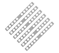 NIYANGLE Barre Distanziatrici in Metallo per Pickup Humbucker Chitarra a 6 Corde Set da 10 Pezzi Spessore di Regolazione per Altezza Pickup Barra di Supporto Resistente per Strumenti