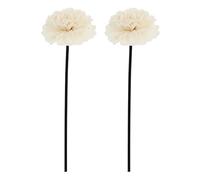 NIYANGLE Bastoncini Diffusore Aromaterapia 7.87In Rattan E Fiore Per Diffusore Olio Essenziale Profumatore Ambienti Casa Ufficio 2 Pezzi Accessori Fragranza Volatile