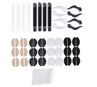 NIYANGLE Bicchieri 37 Pezzi 1 Set Estremità Degli Occhiali Da Sole Ganci Fermaocchiali Cuscinetti Per Occhiali Con Punte Delle Aste Naselli Antiscivolo Per Occhiali Regolare Portaocchiali