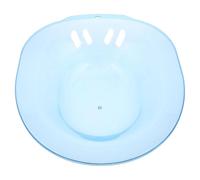 NIYANGLE bidet lavabo dopo il parto sedile del water per maternità Basino per il bagno ciotola di lavaggio sedile del WC a vapore Basino che lava i lavabo wc plastica Blue