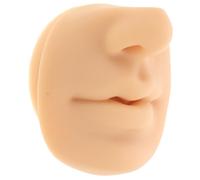 NIYANGLE Bocca Artificiale in Silicone Tatuaggi Elastici Morbidi per Esercitarsi le Labbra Finta Portatile Forniture per Tatuaggi Applicazione di Lucidalabbra Stampo per Bocca Simulata