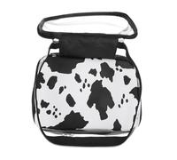 NIYANGLE Borsa Per Lavaggio Con Disegno a Macchie Borsa Da Viaggio Doppio Livello Portatile Comoda Custodia Portaoggetti Alla Moda
