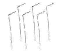 NIYANGLE Braccio Tremolo Singolo in Metallo 5 MM per Chitarra Elettrica Set 6 Pezzi Leva Sostitutiva Compatibile con Meccanismo ST Barra Stabile per Performance Musicali