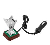 NIYANGLE Bruciatore Elettrico Di Incenso Bakhoor in Metallo Design Tradizionale Arabo Per Auto e Casa Portatile Censore Elettrico Per Viaggi e Meditazione