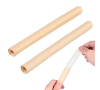 NIYANGLE Budello per Salsiccia Commestibile 17mm 2 Pezzi, Involucro per Hot Dog e Prosciutto Fatto in Casa, Accessorio Cucina per Preparazione Salsicce Artigianali e Affumicatura