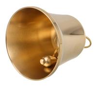 NIYANGLE Campanellini in Ottone Vintage Sospesi, Ciondoli Fai da Te per Decorazioni Natalizie e Portachiavi, Materiali per Creazione Campanelli Eolici e Lavoretti Artigianali Festivi