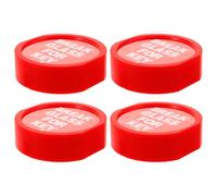 NIYANGLE Cassetta di Sicurezza Chiave da Parete, Set 4 Pezzi, Contenitore Porta Chiavi per Uscite di Emergenza e Armadi Estintori, Montaggio Salvaspazio per Uffici e Negozi