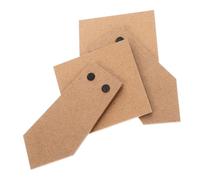 NIYANGLE Cavalletto da Tavolo in Legno Ingegnerizzato 14,5 Cm Angolo Regolabile, Supporto per Cornici Foto retrò e Quadro, Set da 2 Pezzi per Esposizione Casa Ufficio e Decorazioni