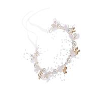 NIYANGLE Cerchietto di Fiori per Damigella D'onore Corona Floreale Chiara per Bambine Accessori per Capelli da Matrimonio e Feste