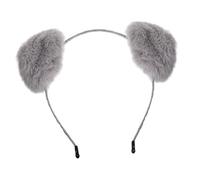 NIYANGLE Cerchietto per Capelli Orecchie di Animali Cerchietto Metallico Copricapo Elastico Adatto per Feste in Maschera Carnevale e Altre Occasioni Speciali