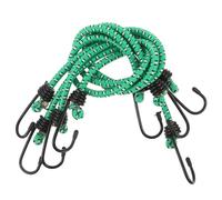 NIYANGLE Cinghie Elastiche con Ganci per Bici 60 Cm, Set da 4 Corde Elastiche Resistenti per Fissaggio Bagagli in Campeggio e Trasporto Esterno, Elastici Regolabili ad Alta