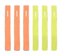 NIYANGLE Cinghie per Canne da Pesca Facili da Installare 6 Pezzi in Neoprene Elastiche e Resistenti per Canne da Lancio e Spinning Durante Le Escursioni All'aperto