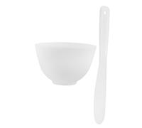 NIYANGLE Ciotola per Mescolare Maschere per Viso Strumento per Mescolare Maschere Applicatore per Cura della Set di Ciotole per Snack Ciotola per Condimenti Pennello per Viso in Silicone