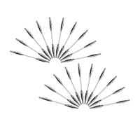 NIYANGLE Clip a Doppia Testa in Metallo Argentato 25 Pezzi - Morsetti a Coccodrillo Robusti per Foto e Memo - Porta Note Bifacciale per Ufficio, Scuola e Progetti Artigianali