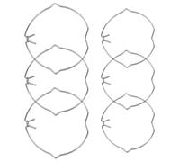 NIYANGLE Clip di Fissaggio per Faretti Mr11 e Mr16, Morsetti a Molla Elastici 6 Pezzi, Accessori per Plafoniere per Uso Domestico, Commerciale e Ufficio, Tenuta Sicura e Installazione