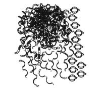 NIYANGLE Clip di Supporto per Piante Connettore Giardino 100 Pezzi, Ganci per Pomodori e Rampicanti, Elementi di Fissaggio per Sostegno Steli, Accessori per Coltivazione in Tralicci,