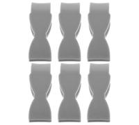 NIYANGLE Clip per Asciugamani da Cucina 8 Pezzi in Plastico Resistente Fissaggio Sicuro e Design Moderno per Maniglia Forno e Bagno