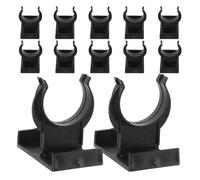 NIYANGLE Clip per Zoccolo in Plastica per Gambe da Cucina Pezzi Rettangolari, Set da 12 Clip per Piedini Armadietti, Adatte a Mobili Residenziali e Commerciali, Accessori per Battiscopa