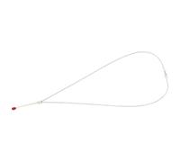 NIYANGLE Collana da Donna Ciondolo a Forma di Fiammifero in Lega Argento, Delicata e Creativa, per Ogni Occasione e Uso Quotidiano Gentile sulla Pelle