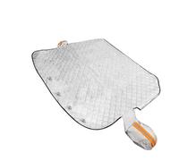 NIYANGLE Copertura Parabrezza Auto Antineve in Argento, Telo Parabrezza per Auto, Materiale in Foglio di Alluminio, Pe, Cotone e Tessuto Non Tessuto, Protezione Neve, Facile da Riporre
