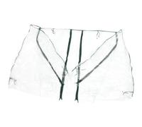 NIYANGLE Copertura Protettiva per Serra Mini Serra in Pvc Copertura Sostitutiva per Piante Design Cerniera Forma a Tenda Salvaspazio per Giardinaggio e Piscina