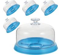 NIYANGLE Copertura Scomparti 5 Pezzi per Antipolvere Orologi Riparazione e Accessori Precisione in Plastica Riutilizzabile Strumenti Orologiai Fai da Te
