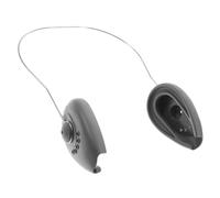 NIYANGLE Copriorecchie in Silicone Anello in Metallo, Paraorecchie Antiscivolo per Proteggere la Pelle Durante la Tintura, per Uso Domestico e Salone